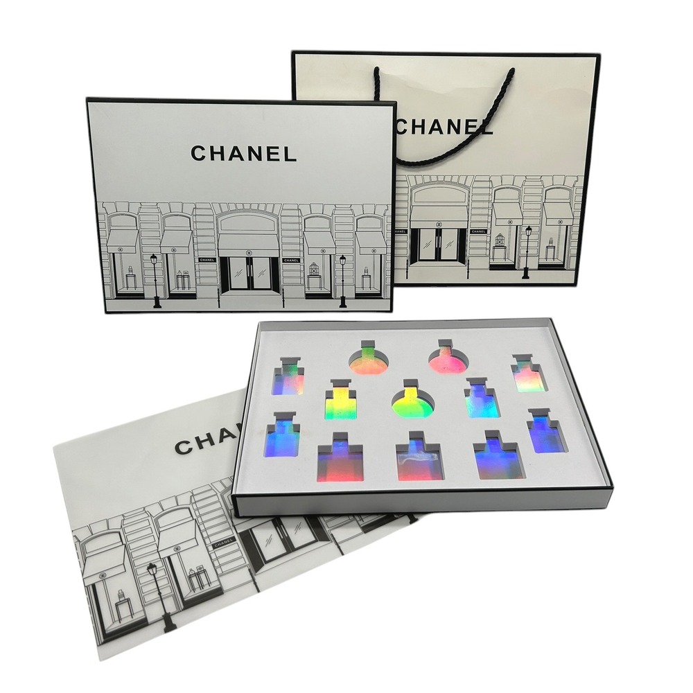 CHANELā Empty Discovery Gift Box & Shopping Bag Rue Cambon Boutique Edition NO 5